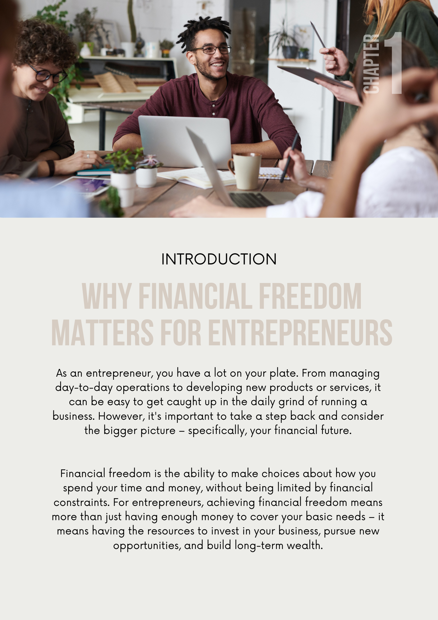 The Entrepreneur's Guide to Financial Freedom